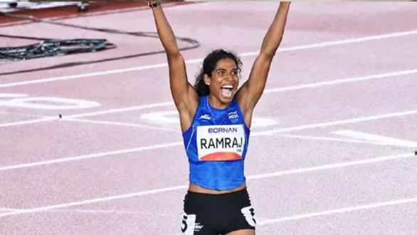 vithya-ramraj-breaks-pt-ushas-42year-hurdles-record-asian-games-bronze