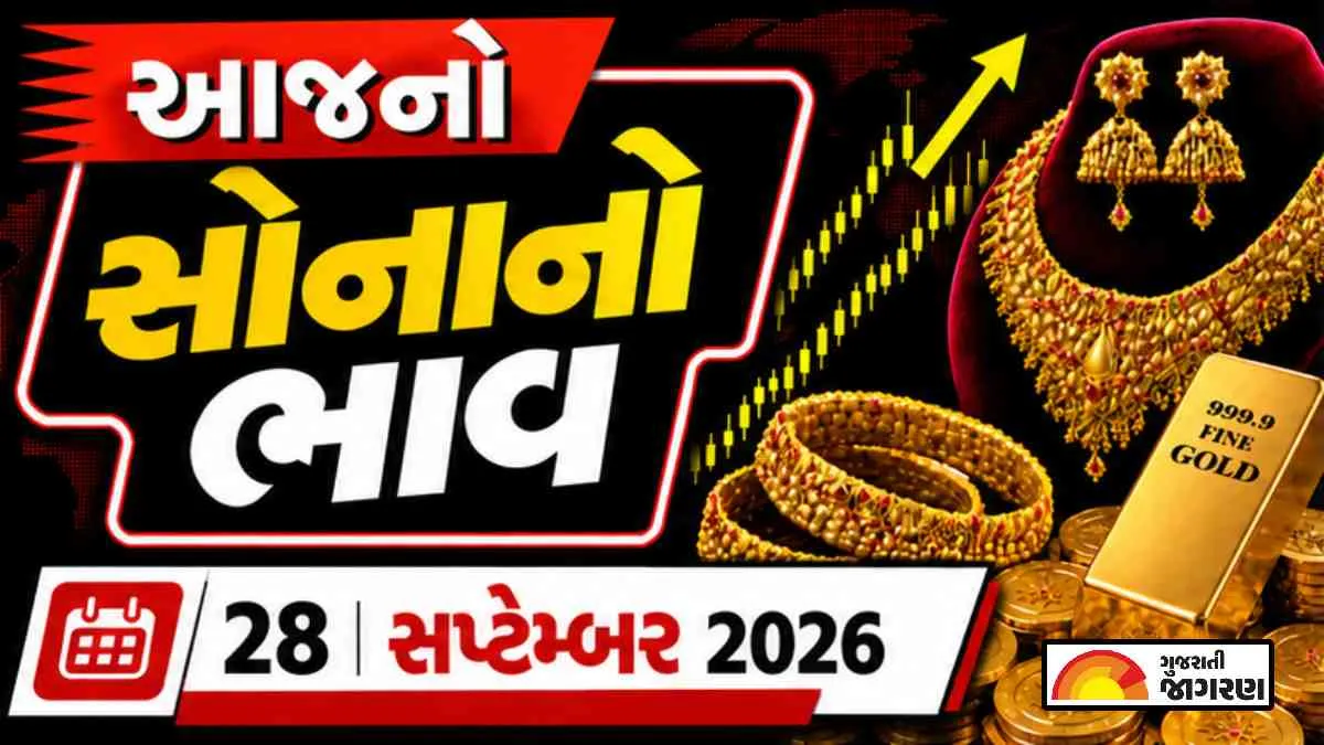 સપ્ટેમ્બરમાં સોનાના ભાવમાં 0.93% ઘટાડો, અમદાવાદમાં 24K ₹1,52,720