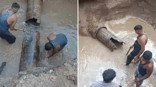 Ahmedabad Water Supply: માણેકબાગ ચાર રસ્તા પાસે પાણીની લાઇનમાં ભંગાણ; કાલે પાલડી સહિત આ વિસ્તારોમાં પાણી પુરવઠો પ્રભાવિત થશે