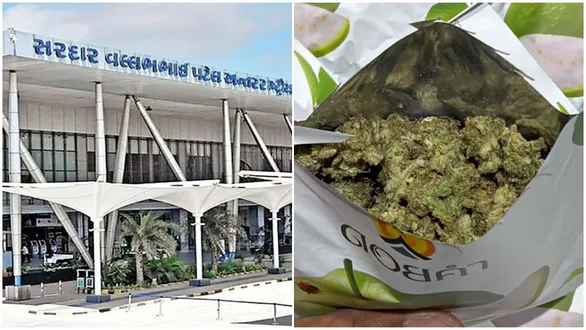 ahmedabad-airport-drugs-seizure-bangkok-surat-passenger-customs-marijuana