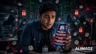 સાયબર ક્રાઇમ સેલના નામે 'ડિજિટલ એરેસ્ટ': અમદાવાદના યુવક પાસેથી બ્લેકમેઇલરોએ 50 લાખ પડાવ્યા