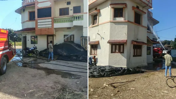 dahod-fire-fighter-controversy-fire-tender-sent-to-clean-former-ministers-bungalow