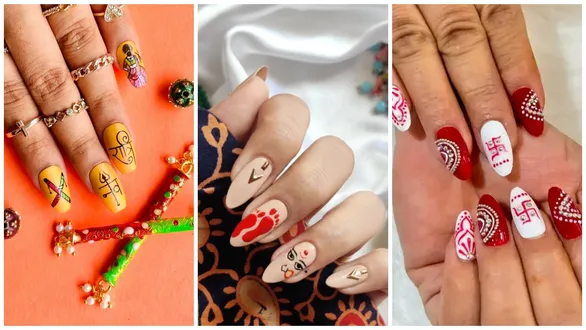 navratri-2026-trending-nail-art-designs-mataji-dandiya-mirror-work