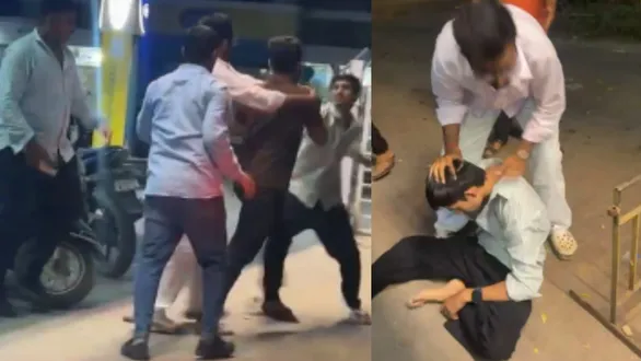 vadodara-ajwa-road-petrol-pump-fight-stone-pelting-police-investigation