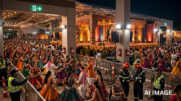 navratri-2026-ahmedabad-garba-organizer-fire-safety-rules-amc-noc-guidelines