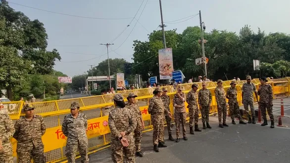 new-delhi-cjp-protest-october-10-section-163-police-security-alert-57-metro-stations-closure
