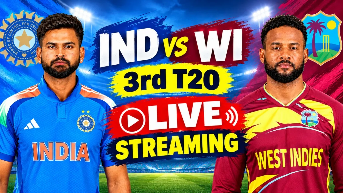 ભારત-વેસ્ટ ઈન્ડિઝ વચ્ચે આજે ત્રીજી T20, ઈન્દોરમાં મુકાબલો