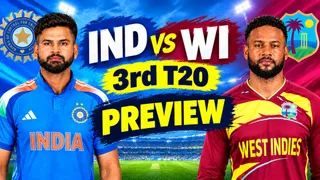 IND vs WI 3rd T20I: ડ્રાય પીચ પર ફરી થશે રનનો વરસાદ! ભારત vs વિન્ડીઝ વચ્ચે ત્રીજી T20 પહેલા વાંચો મેચ પ્રિવ્યૂ