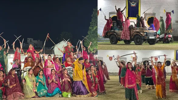 rajkot-talwar-raas-performed-by-kshatriya-women-at-ranjit-vilas-palace-navratri-2026