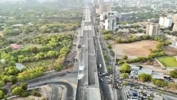 sg-highway-iskcon-sanand-circle-elevated-flyover-likely-to-open-by-diwali-ahmedabad-traffic-update