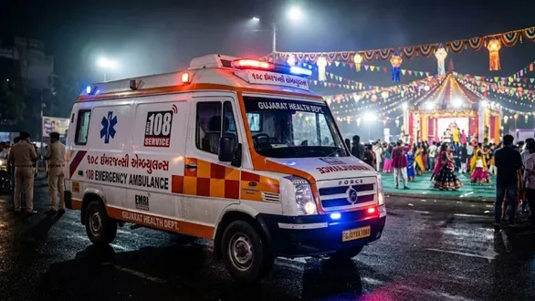 gujarat-navratri-2026-emergency-cases-108-ambulance-road-accident-ahmedabad