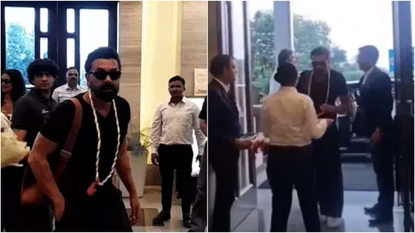 bobby-deol-bhavnagar-visit-carysil-limited-event-hotel-sarovar-portico