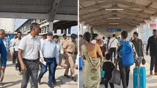 દિવાળી-છઠ્ઠ પહેલાં સુરતના ઉધના સ્ટેશન પર પરપ્રાંતીયોની ભીડ, 12થી 13 હજાર મુસાફરો વતન રવાના