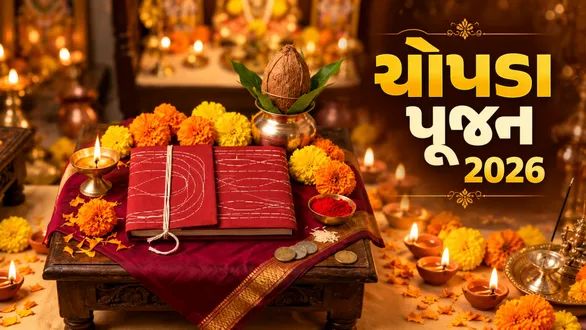 chopda-pujan-2026-date-muhurat-time-puja-vidhi-rituals-and-significance-in-gujarati-calendar