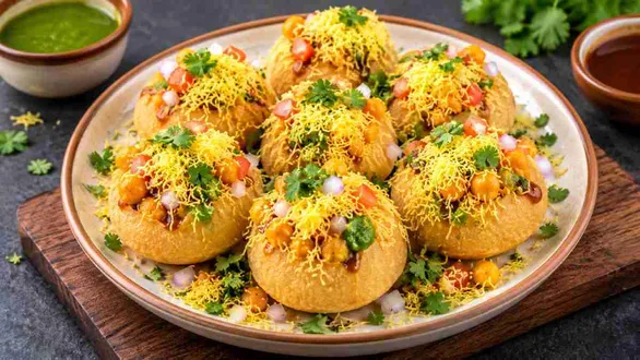 crispy-ragda-puri-recipe-how-to-make-street-style-ragda-poori-chaat-at-home