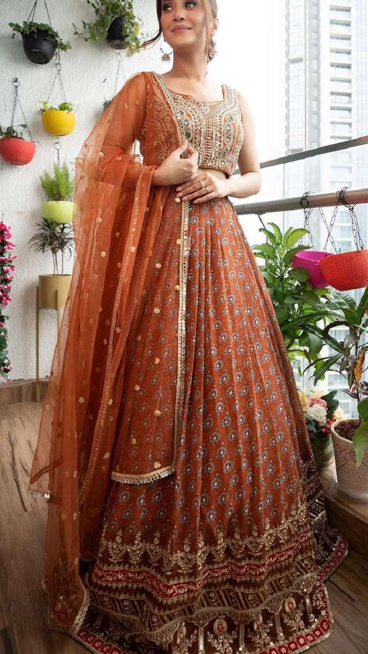 shivangi joshi lehenga look for garba night 4 1697194672 1697361814