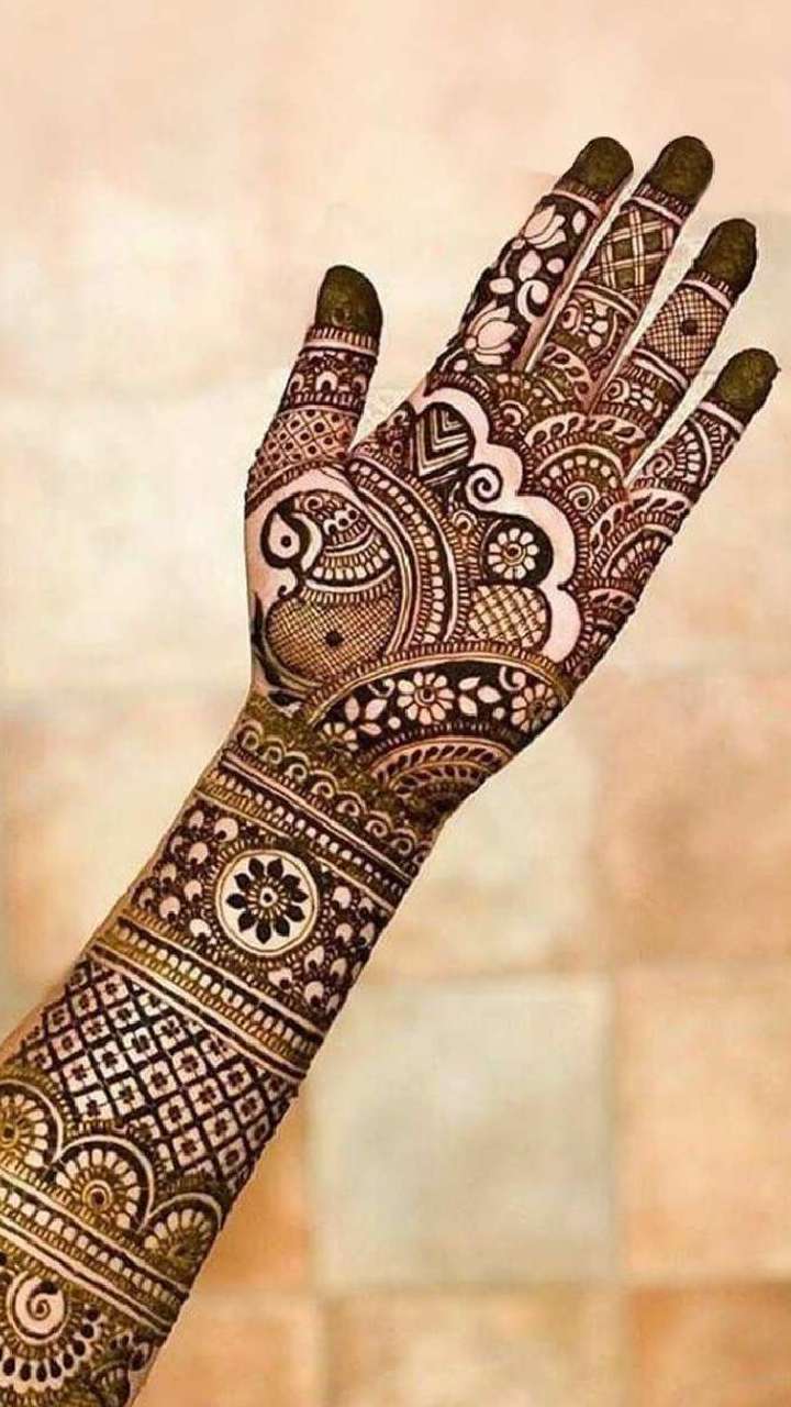 50 Latest Hand Bridal Mehendi Designs for Weddings